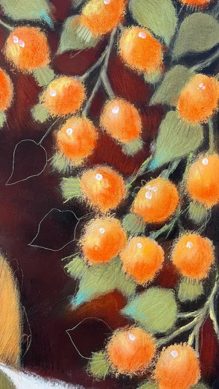 Image of Під шипшиною by Альона Кравченко, priced at $750 Photo 3 of 8.