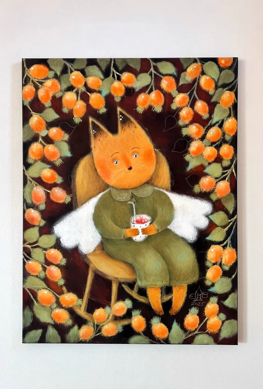 Image of Під шипшиною by Альона Кравченко, priced at $750 Photo 8 of 8.