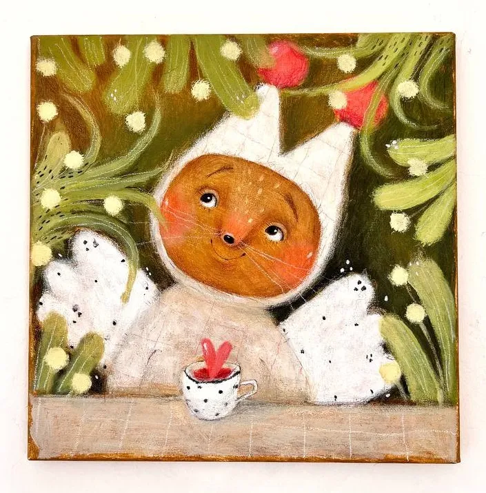 Image of закоханий by Альона Кравченко, size: 30х30см