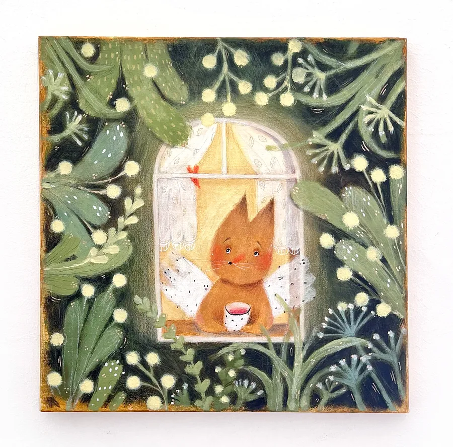 Image of віконечко by Альона Кравченко, size: 40х40см, priced at $350