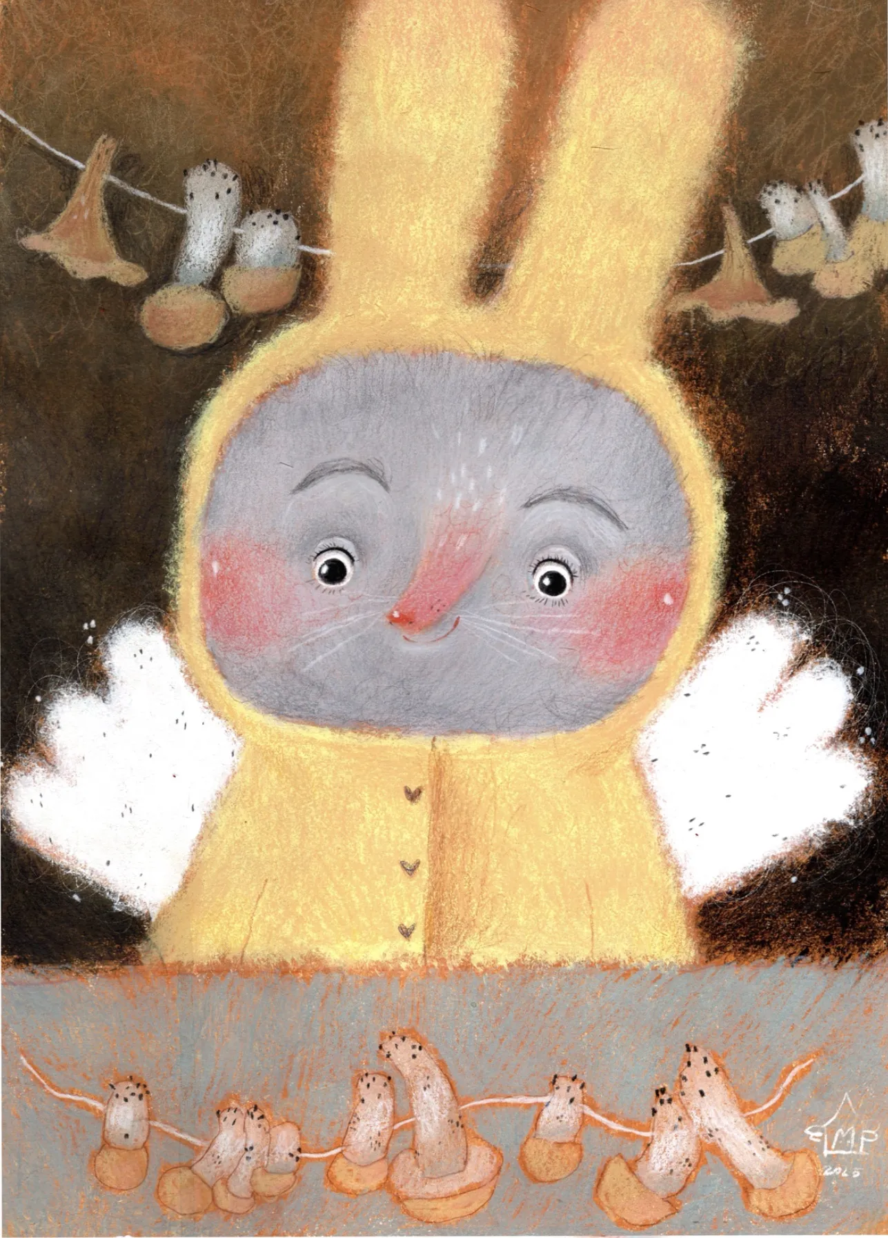 Image of Зайка by Альона Кравченко, size: 30х40см, priced at $350