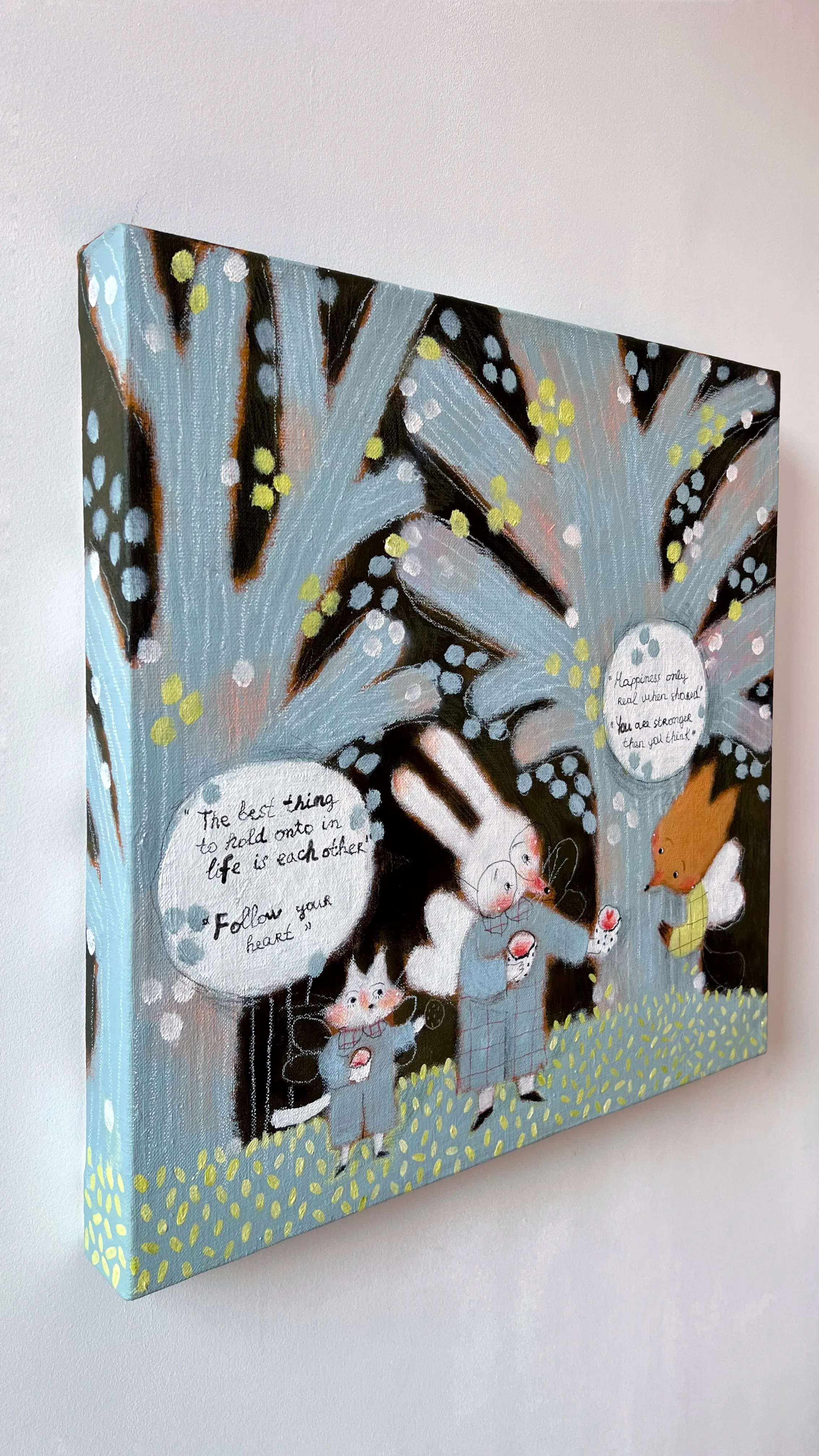 Image of підтримка by Альона Кравченко, size: 40х40см, priced at $400 Photo 4 of 4.