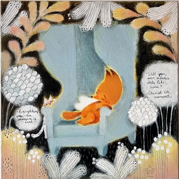 Image of Сон by Альона Кравченко, size: 43х43см, priced at $400