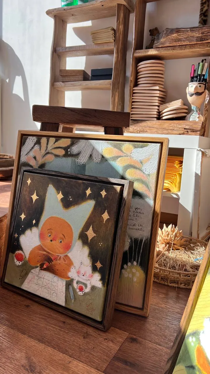 Image of Хрестики нуліки by Альона Кравченко, size: 30х30см, priced at $250 Photo 6 of 8.