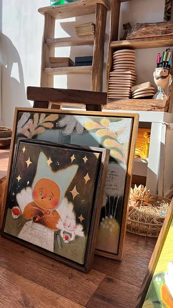 Зображення "Хрестики нуліки" від Альона Кравченко, розмір: 30х30см, матеріали: акрил,кольорові олівці,полотно, місто: Україна, ціна: $250 Фото 6 з 8.