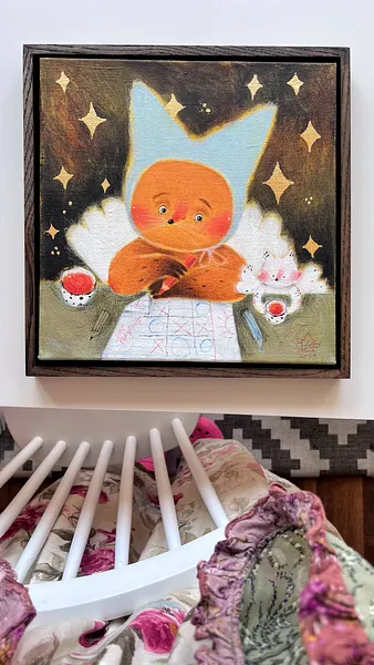 Image of Хрестики нуліки by Альона Кравченко, size: 30х30см, priced at $250 Photo 7 of 8.