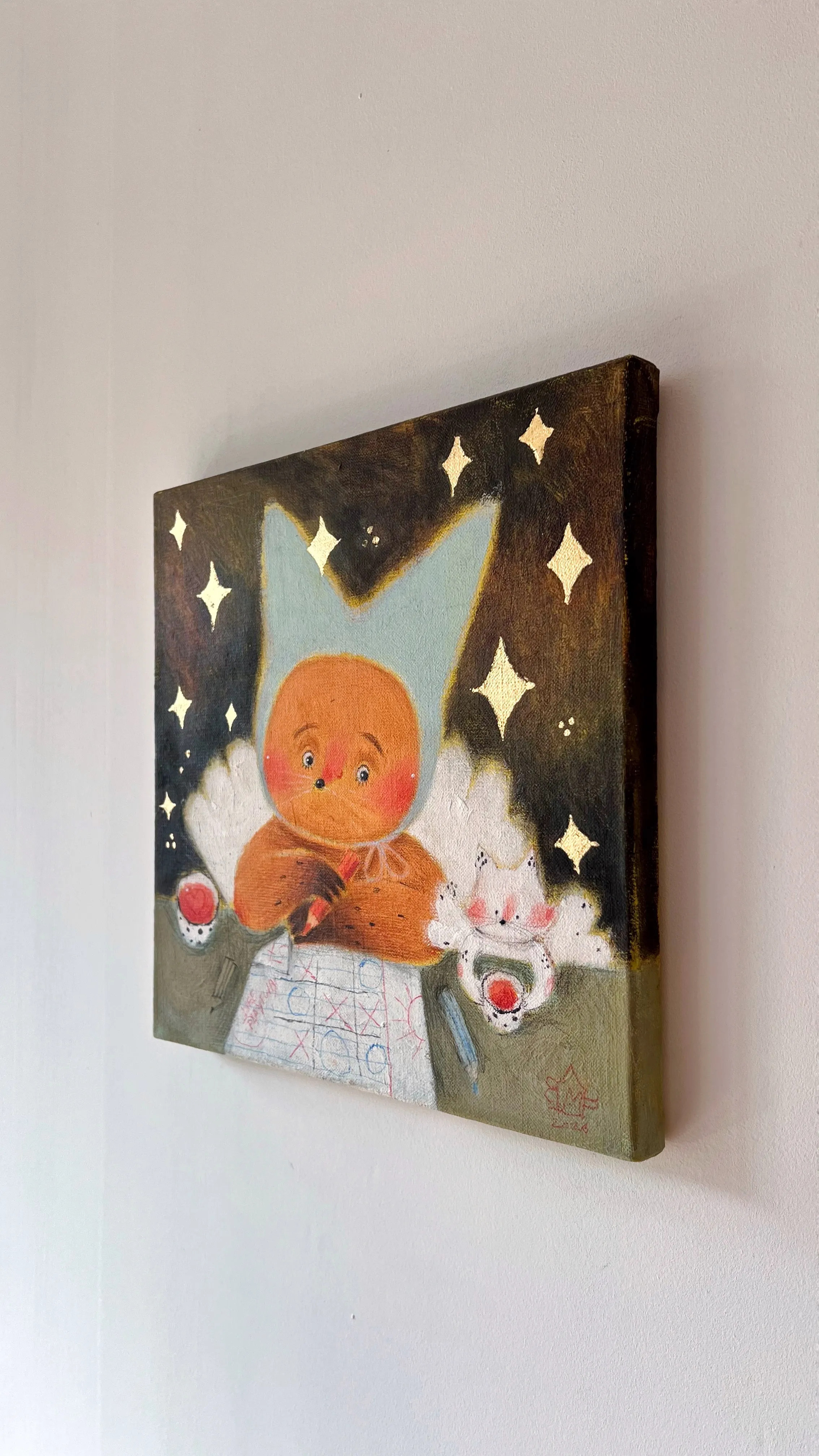 Image of Хрестики нуліки by Альона Кравченко, size: 30х30см, priced at $250 Photo 2 of 8.