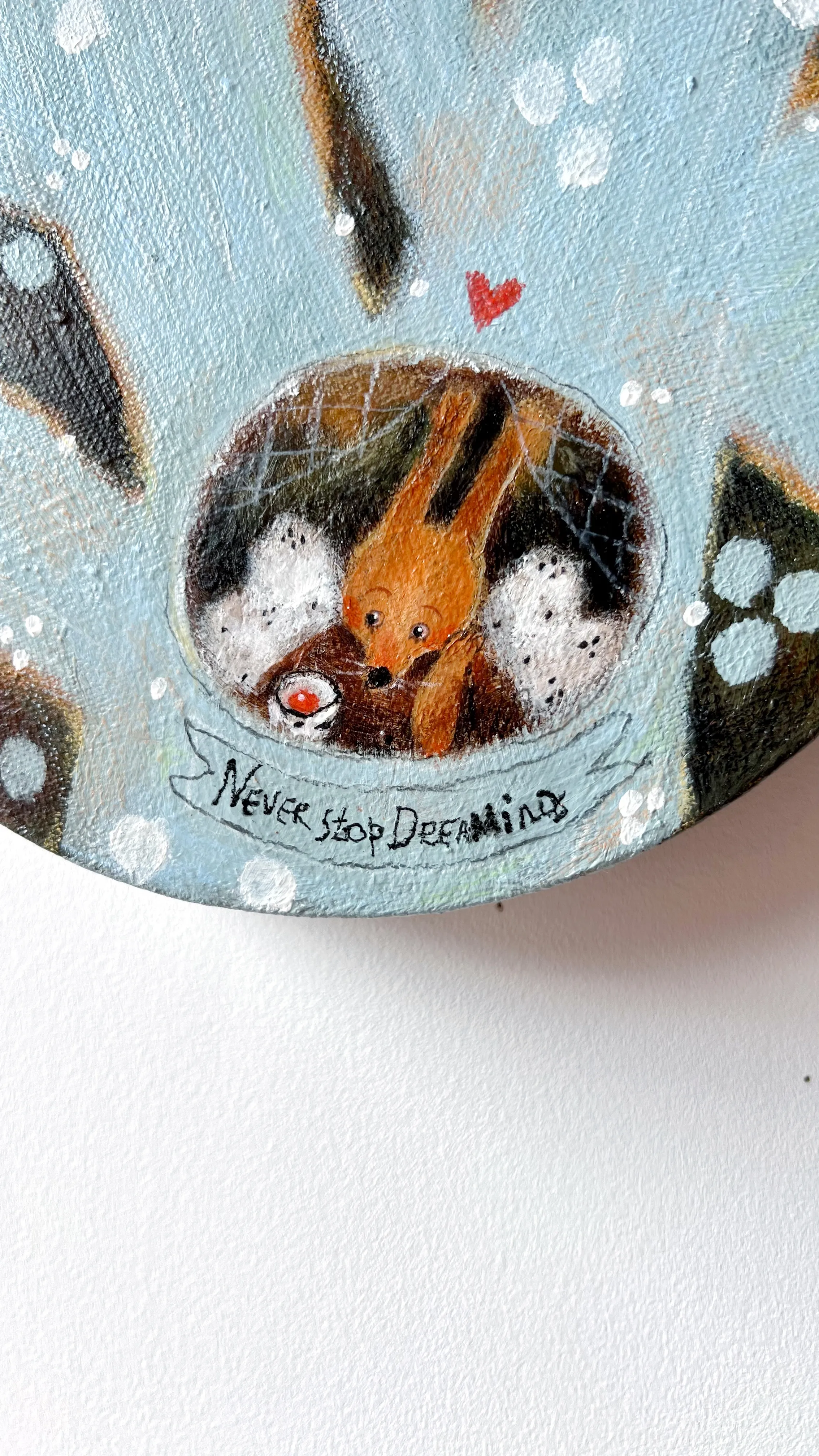 Image of never stop dreaming by Альона Кравченко, size: 20х20 см, priced at $150 Photo 6 of 6.