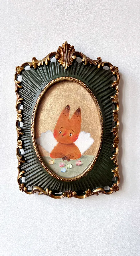 Зображення "цукерки" від Альона Кравченко, матеріали: акрил,кольорові олівці, папір, місто: Україна, ціна: ₴2300 Фото 1 з 7.