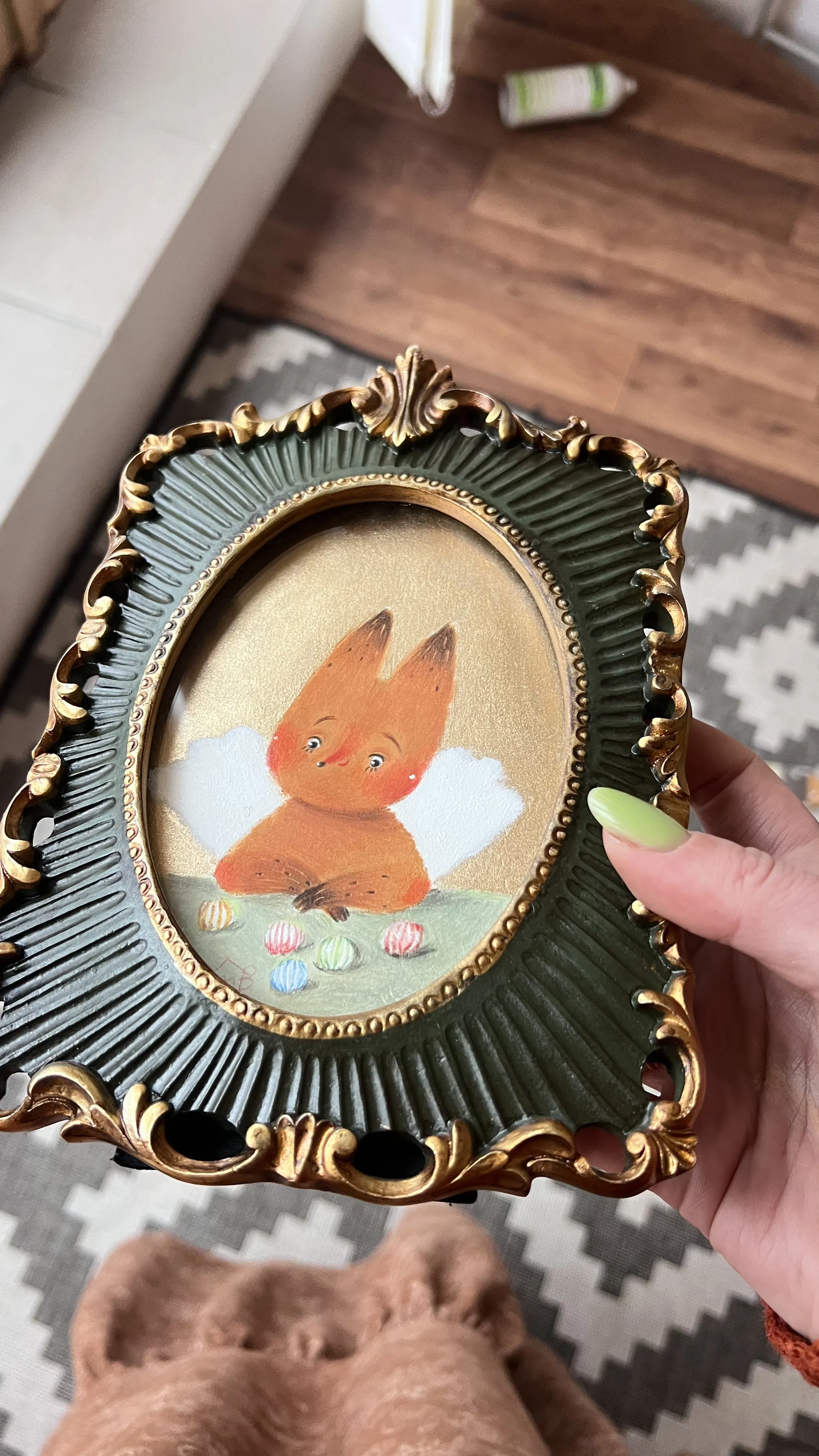 Зображення "цукерки" від Альона Кравченко, матеріали: акрил,кольорові олівці, папір, місто: Україна, ціна: ₴2300 Фото 6 з 7.