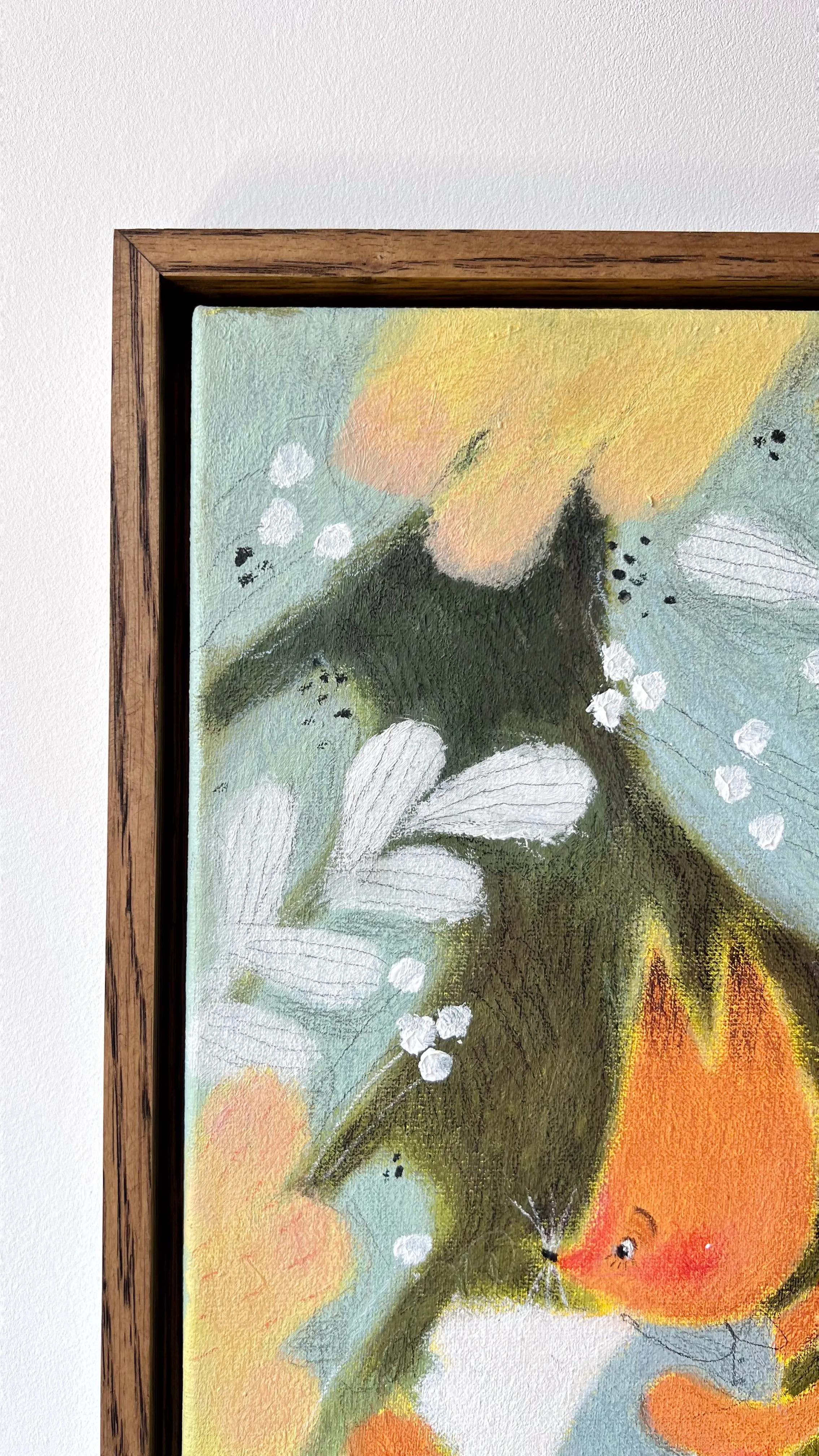 Image of в гості by Альона Кравченко, size: 20х40 см, priced at $200 Photo 3 of 4.